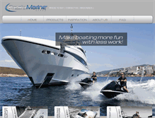 Tablet Screenshot of prestomarine.com